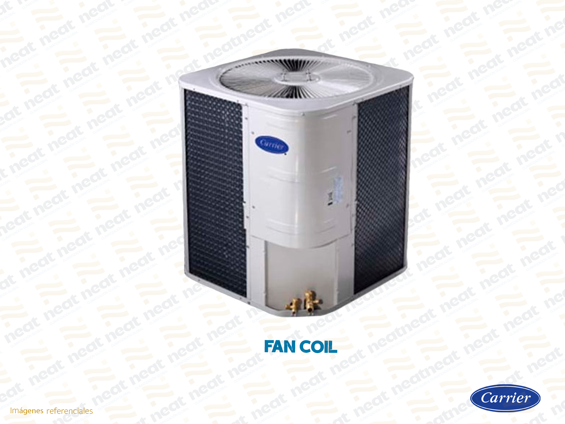 AIRE ACONDICIONADO FANCOIL FRIO SOLO ON OFF CARRIER - Imagen 2