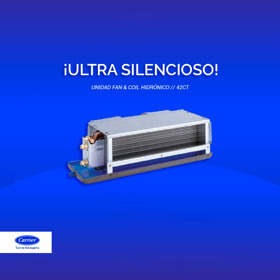 AIRE ACONDICIONADO FANCOIL FRIO SOLO ON OFF CARRIER - Imagen 3