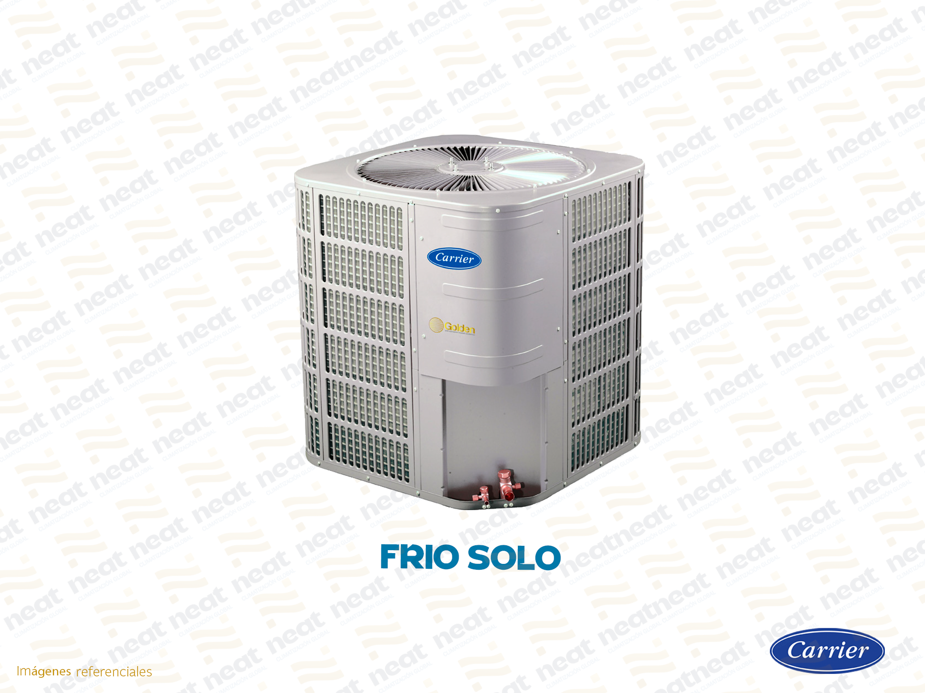 AIRE ACONDICIONADO SPLIT PISO TECHO FRIO SOLO INVERTER CARRIER - Imagen 2