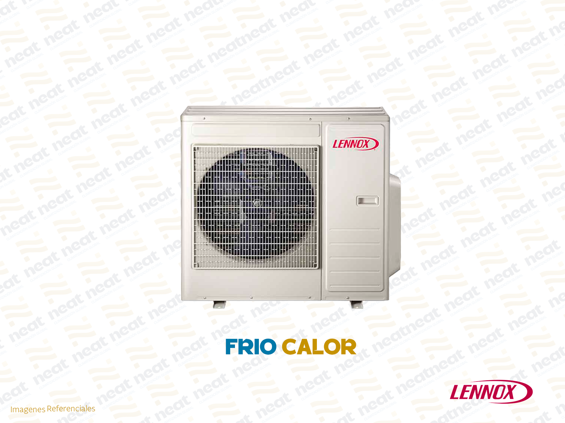 AIRE ACONDICIONADO CASSETTE FRIO CALOR INVERTER LENNOX - Imagen 2