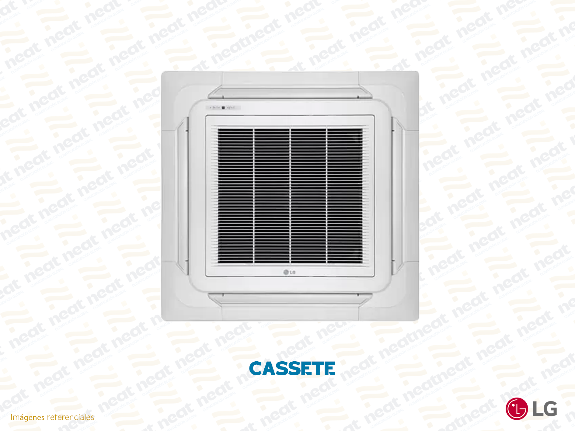 AIRE ACONDICIONADO CASSETTE FRIO SOLO INVERTER LG