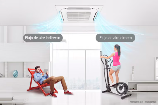 AIRE ACONDICIONADO CASSETTE FRIO SOLO INVERTER LG - Imagen 3