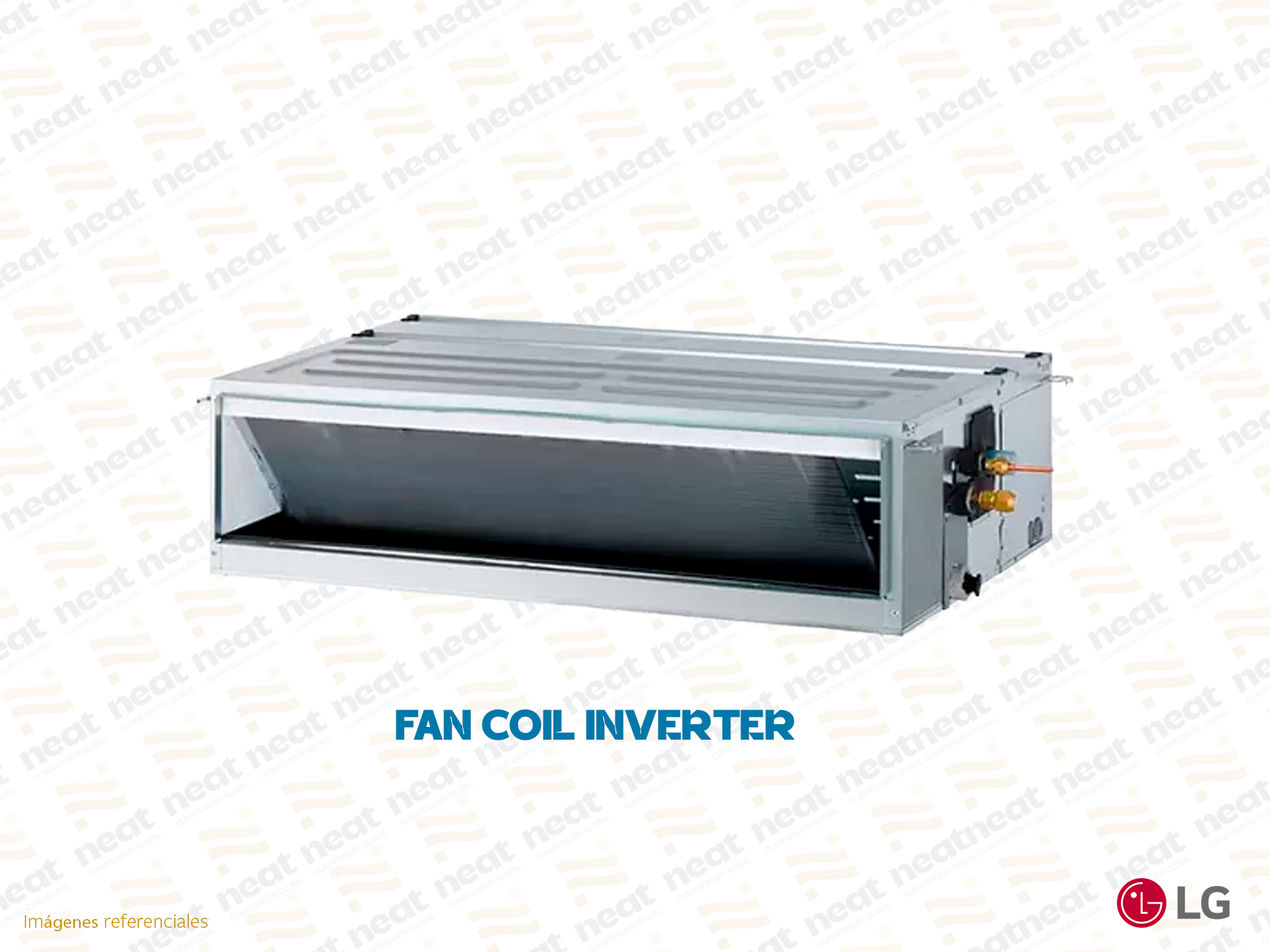 AIRE ACONDICIONADO FANCOIL FRIO SOLO INVERTER LG