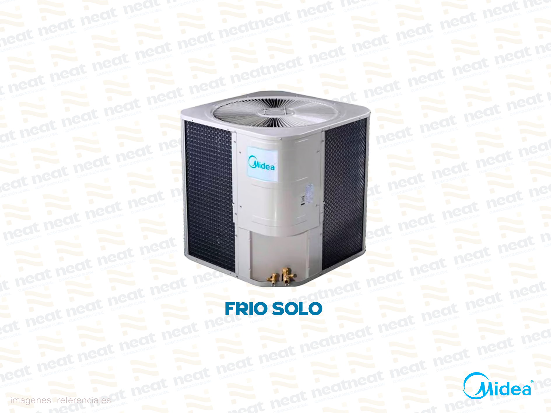 AIRE ACONDICIONADO SPLIT PISO TECHO FRIO SOLO INVERTER MIDEA - Imagen 2