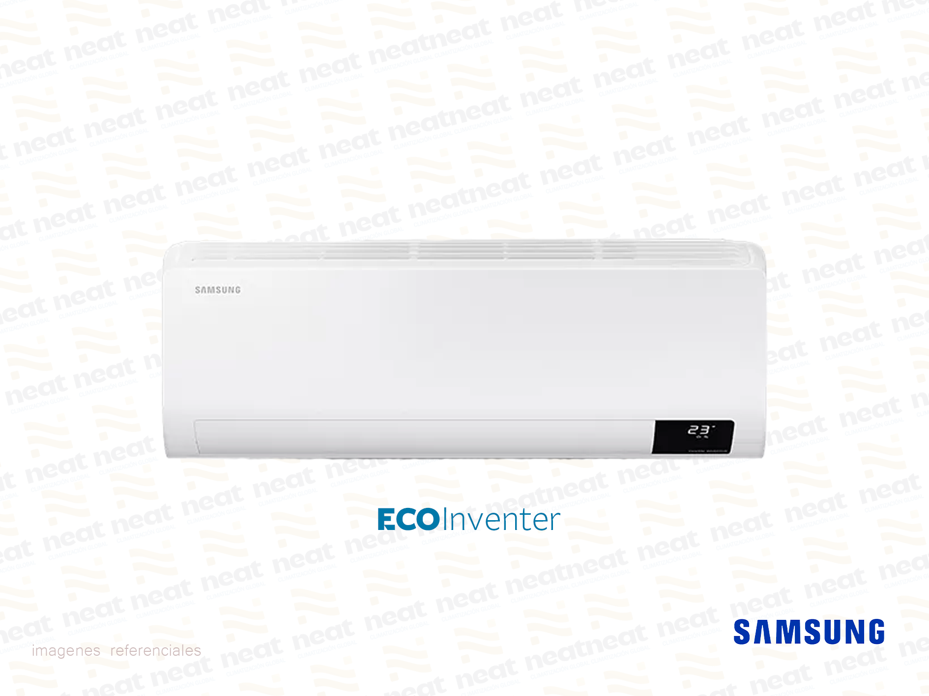 AIRE ACONDICIONADO SPLIT PARED ECO INVERTER FRIO SOLO SAMSUNG 12 000 BTU/HR