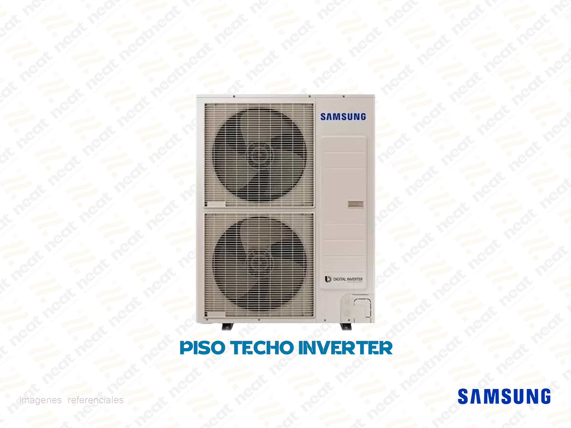 AIRE ACONDICIONADO SPLIT PISO TECHO FRIO SOLO INVERTER SAMSUNG - Imagen 2