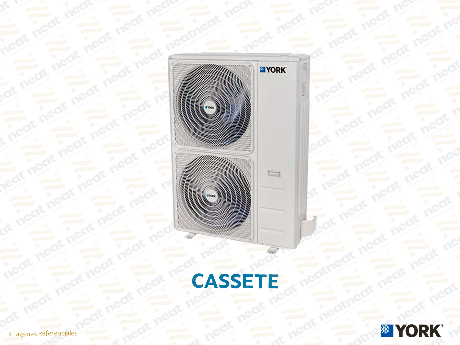 AIRE ACONDICIONADO FANCOIL FRIO SOLO INVERTER YORK - Imagen 2