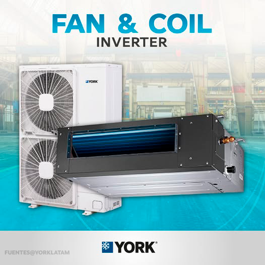 AIRE ACONDICIONADO FANCOIL FRIO SOLO INVERTER YORK - Imagen 3