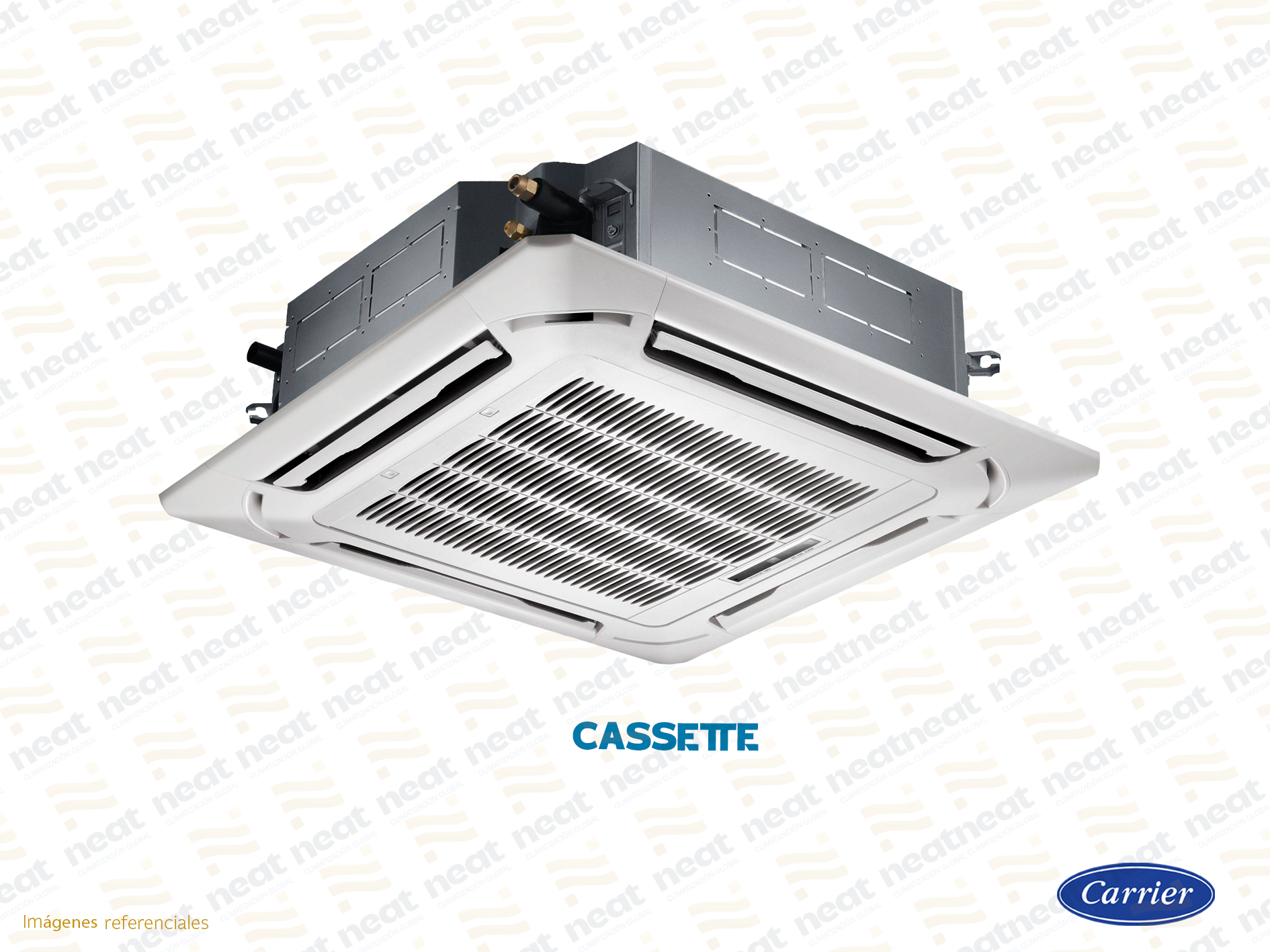 AIRE ACONDICIONADO CASSETTE FRIO SOLO ON OFF CARRIER