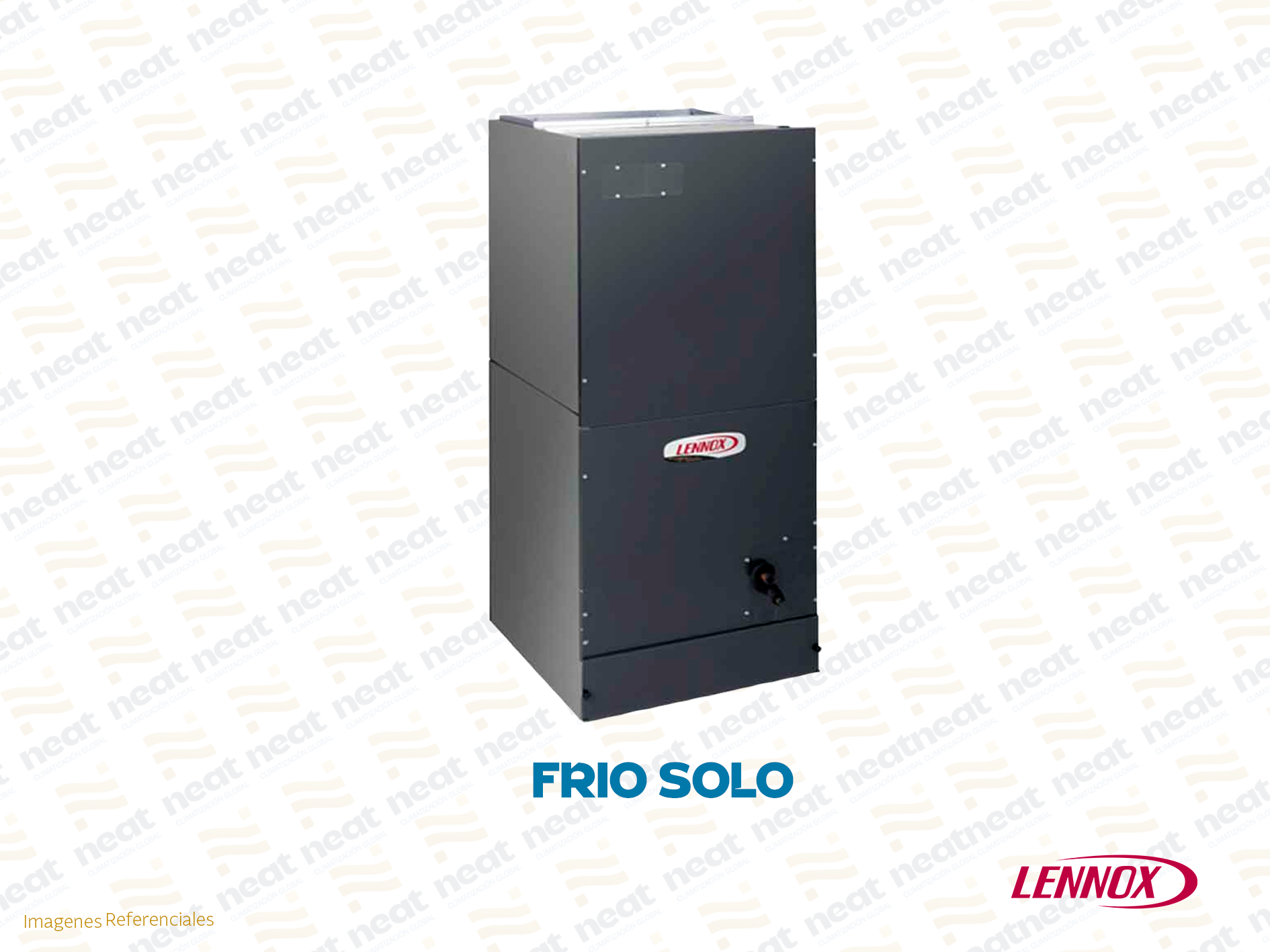 AIRE ACONDICIONADO SPLIT DUCTO FRIO SOLO ON OFF LENNOX