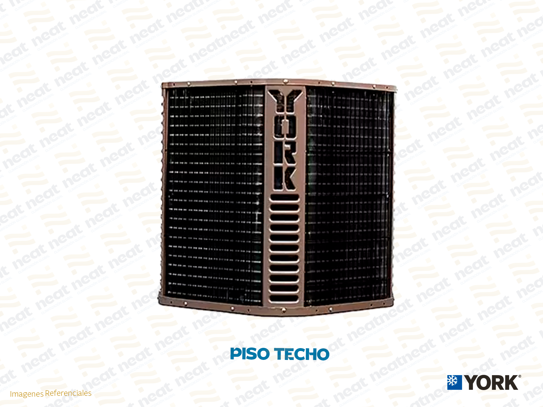 AIRE ACONDICIONADO CASSETTE FRIO SOLO ON OFF YORK - Imagen 2