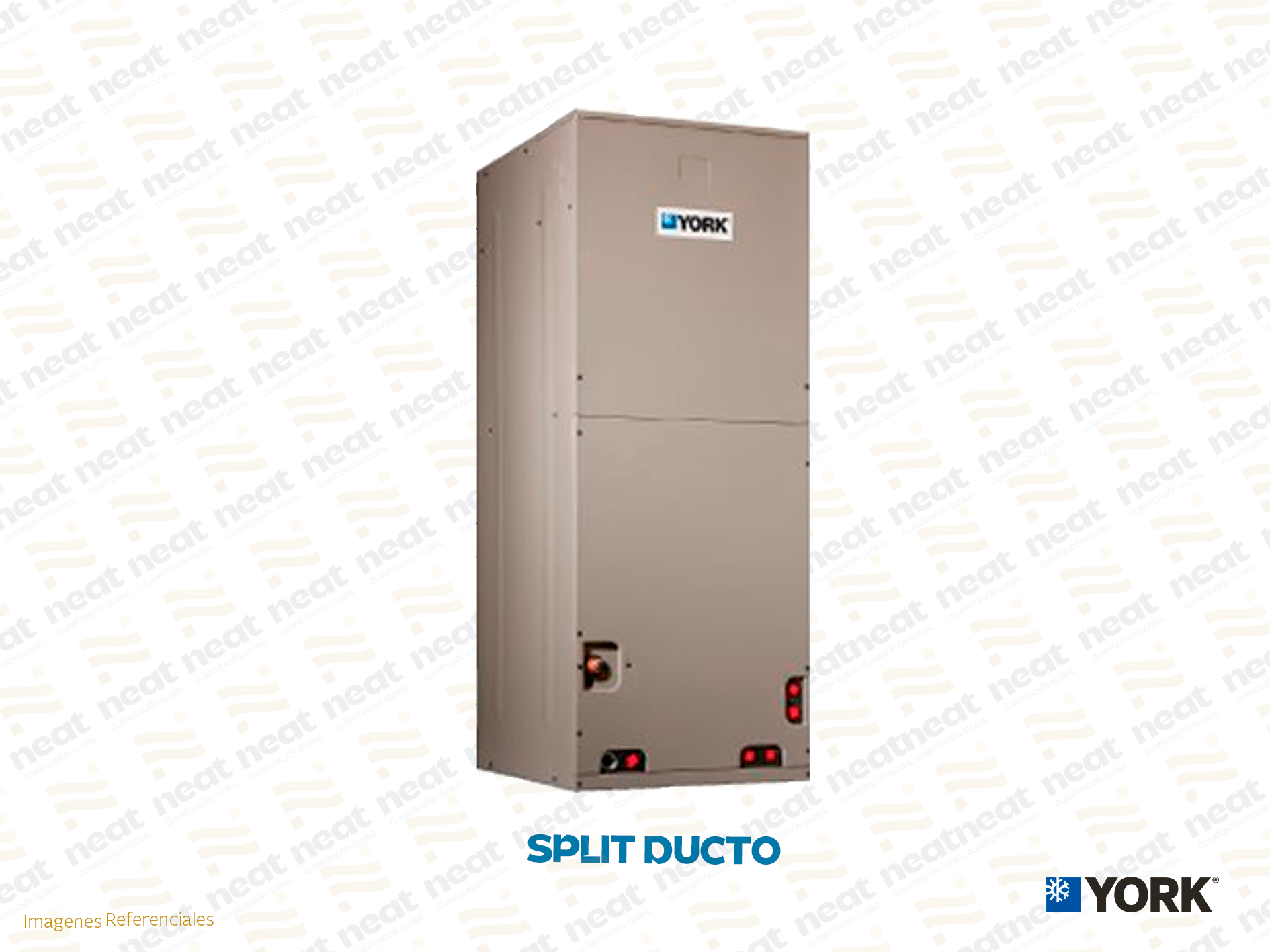 AIRE ACONDICIONADO SPLIT DUCTO FRIO SOLO INVERTER YORK