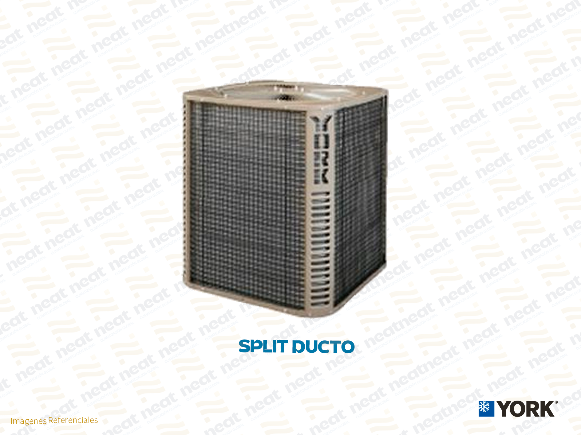 AIRE ACONDICIONADO SPLIT DUCTO FRIO SOLO INVERTER YORK - Imagen 3