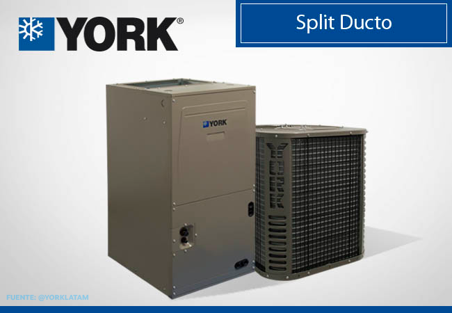 AIRE ACONDICIONADO SPLIT DUCTO FRIO SOLO INVERTER YORK - Imagen 2