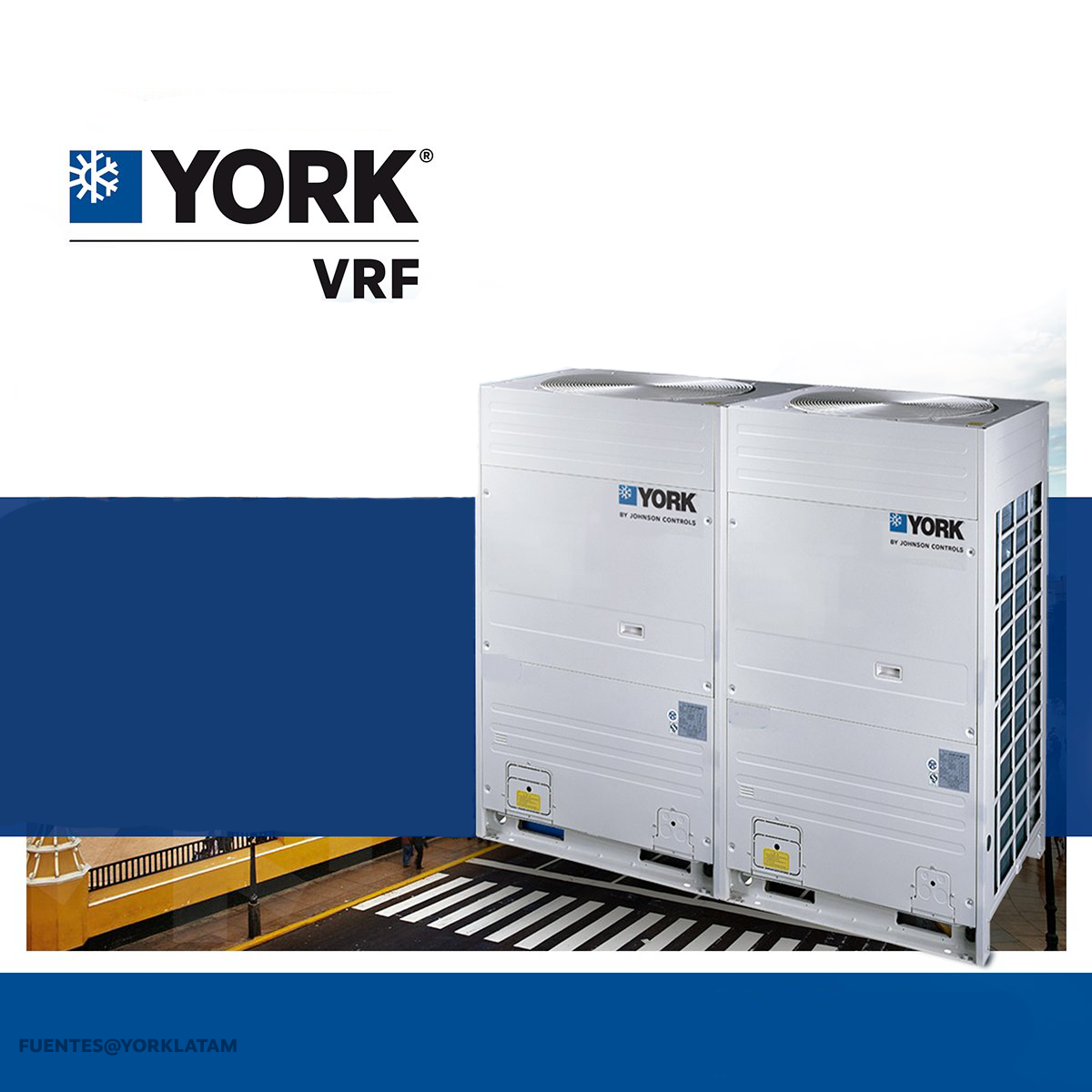 AIRE ACONDICIONADO SISTEMA VRF YORK - Imagen 2